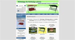 Desktop Screenshot of hintaagy.hu